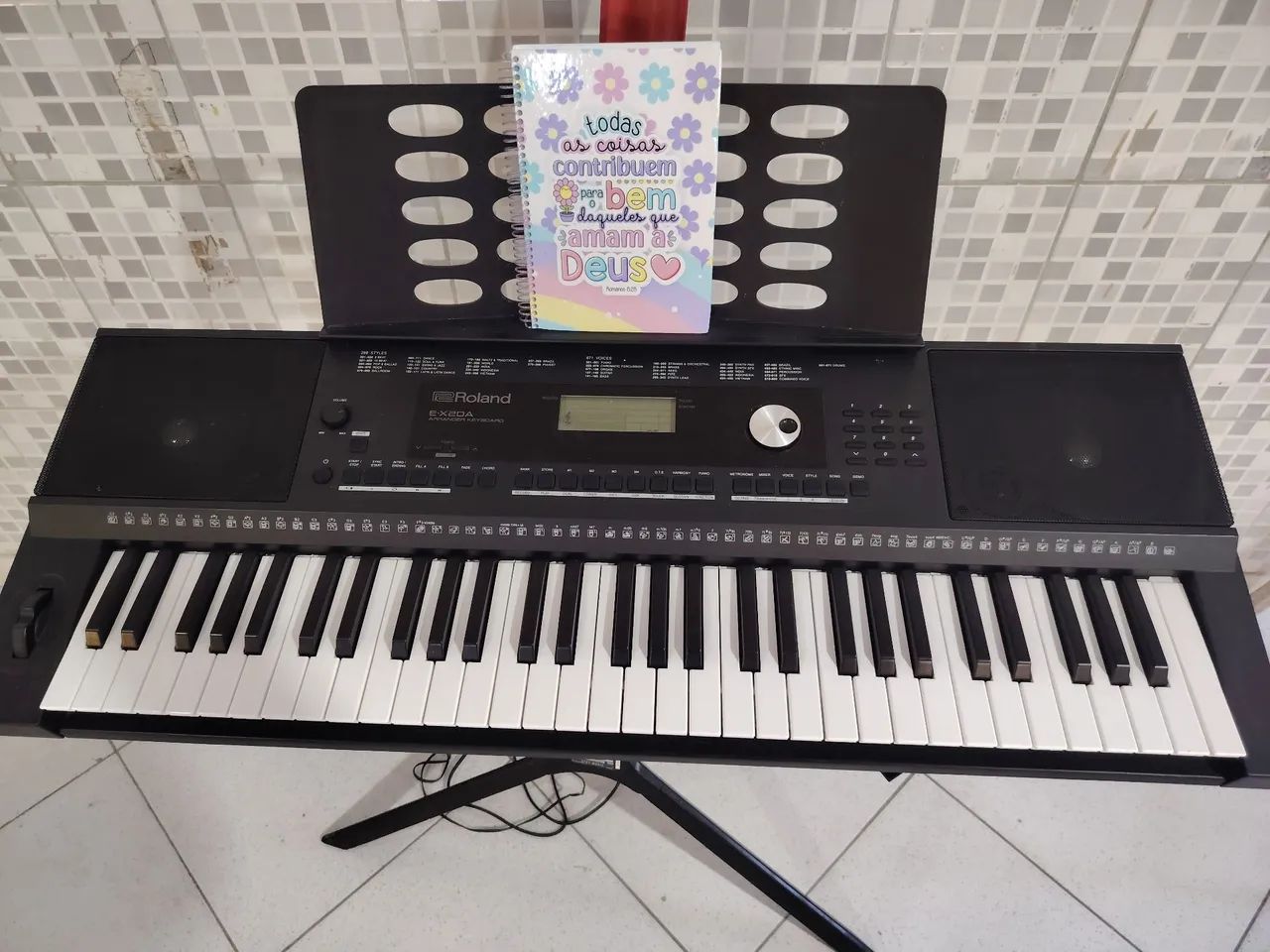 Teclado Arranjador Roland ex20A   - Foto 3