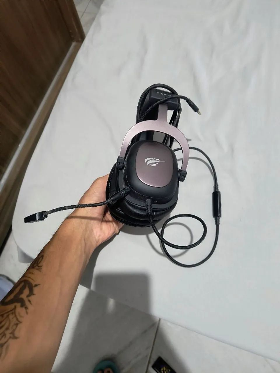 Headset Gamer com Microfone Havit H2002d - Foto 2