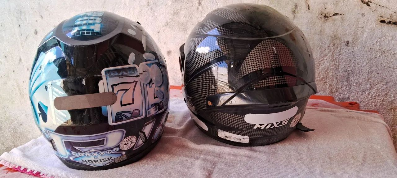 Vendo 2 capacete norisk e u. Mixs .cidade nova  - Foto 4