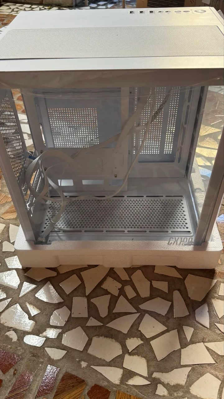 Gabinete branco mancer cv100  - Foto 3