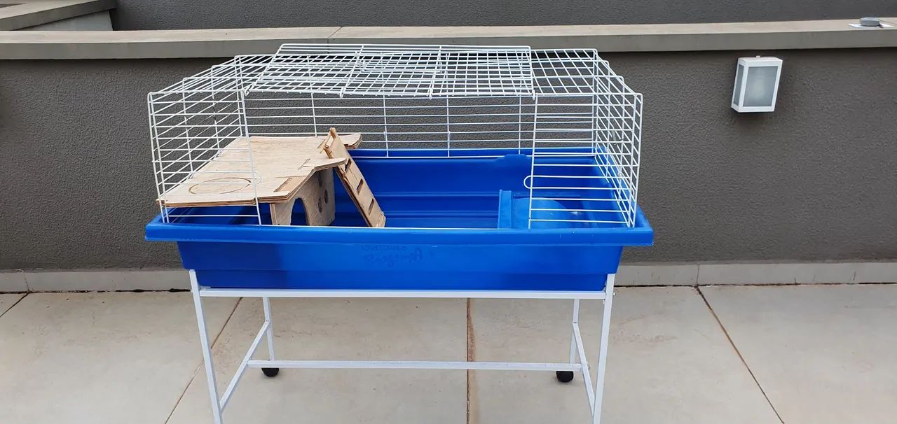 Gaiola grande para coelhos e roedores - Foto 2