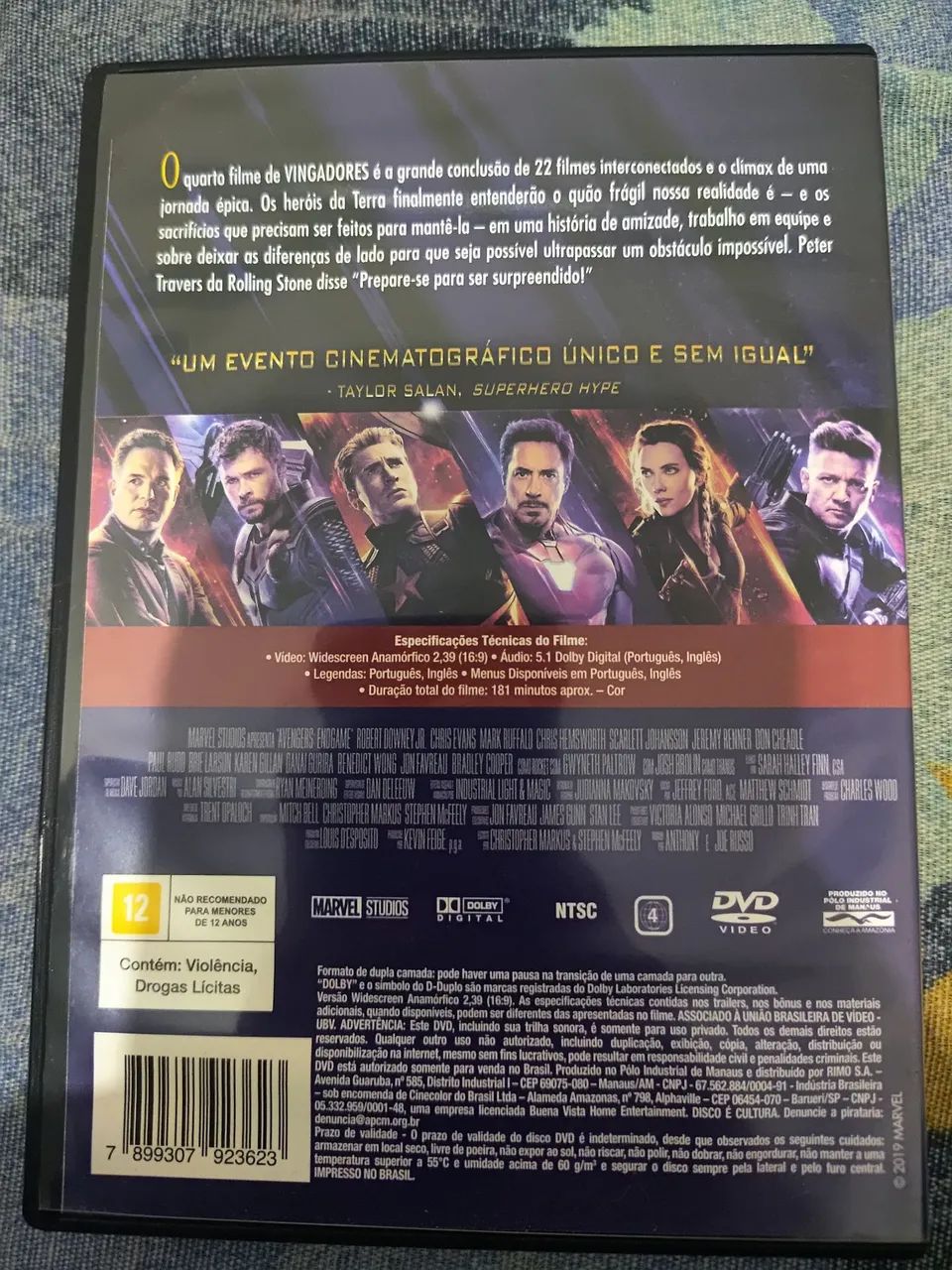 DVD Vingadores Ultimato (2019) - Foto 2