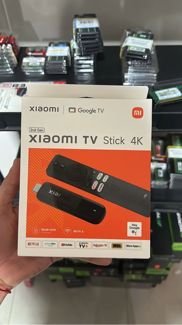  MI TV STICK 4K ANDROID TV | XIAOMI | SMART TV 4K  | ORIGINAL
