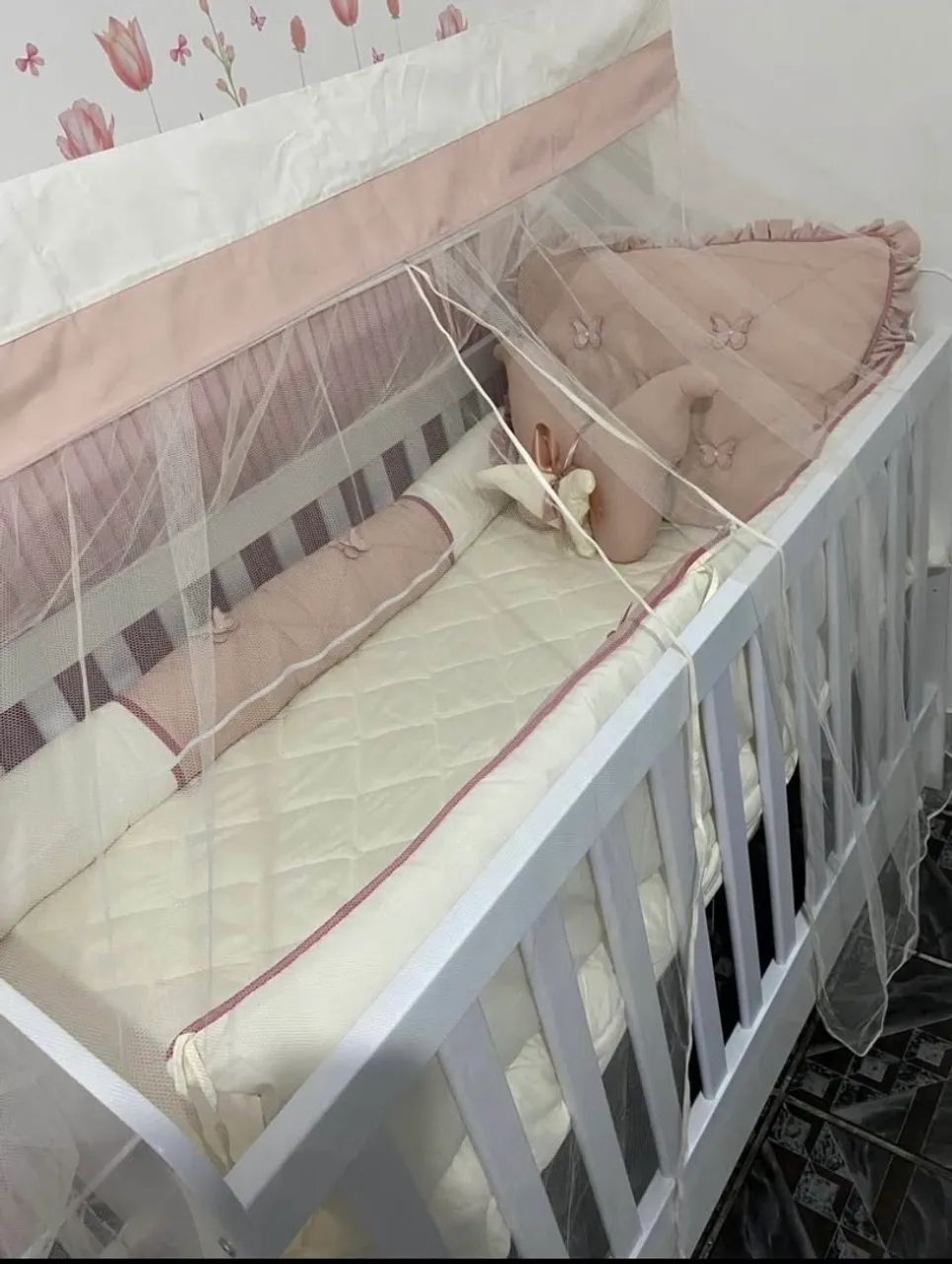 Kit berço de menina - Foto 3