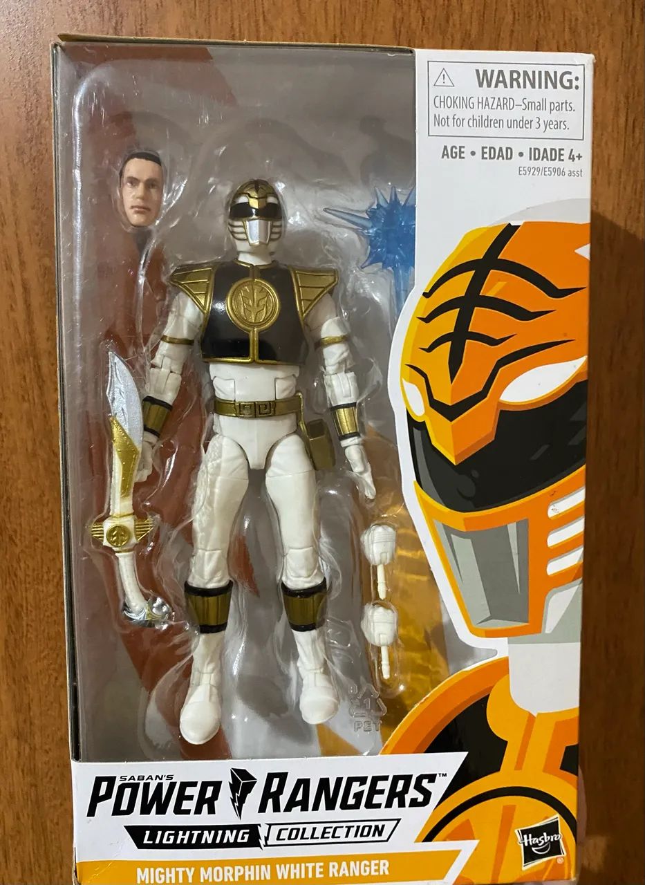 Power Rangers Branco - Lightning collection