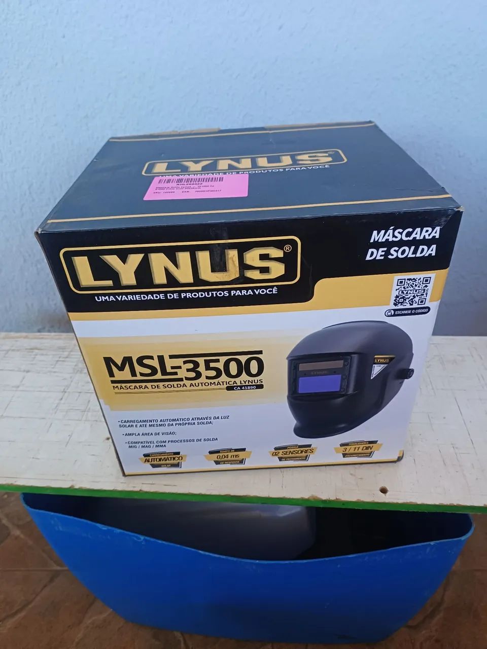 Máscara de solda automatica linos nova  - Foto 2