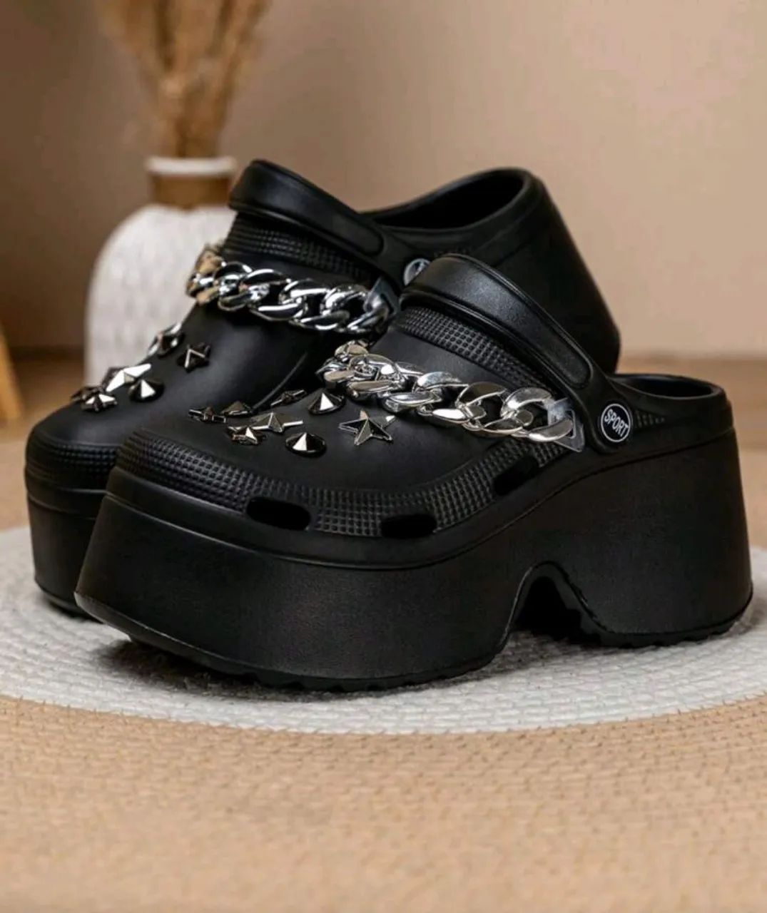 Crocs plataforma da Shein - Foto 4