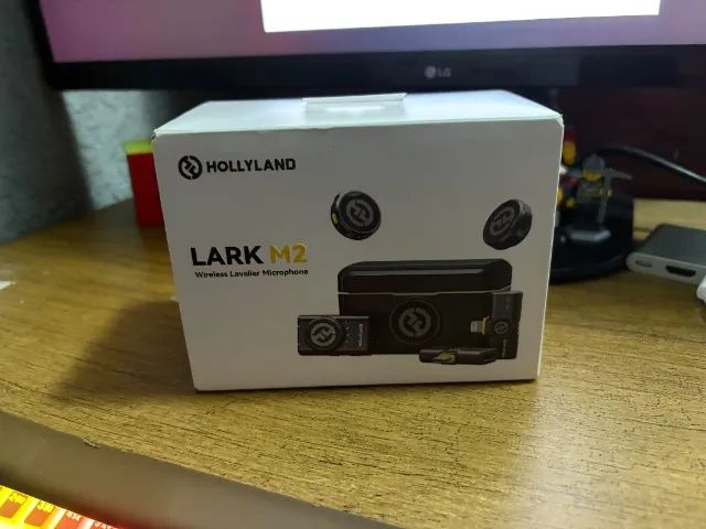 Microfone Hollyland Lark M2 Combo Original | 2 Microfones | Completo