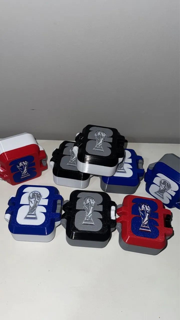 Caixas de figurinhas pra copa 