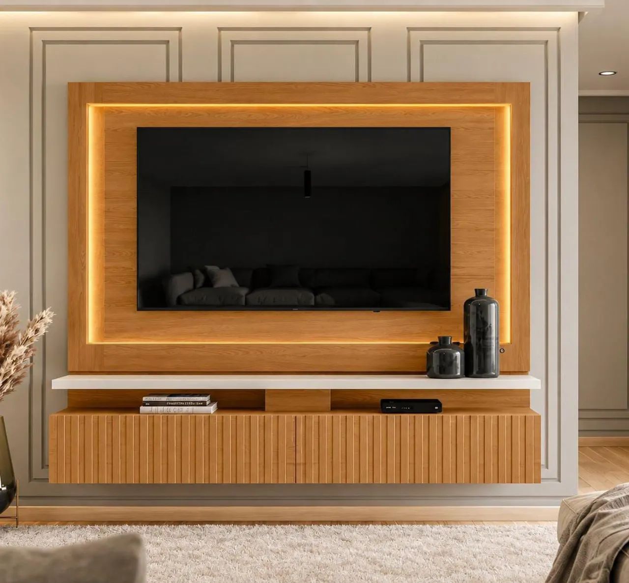 Painel para tv ate 75 polegadas a pronta entrega 