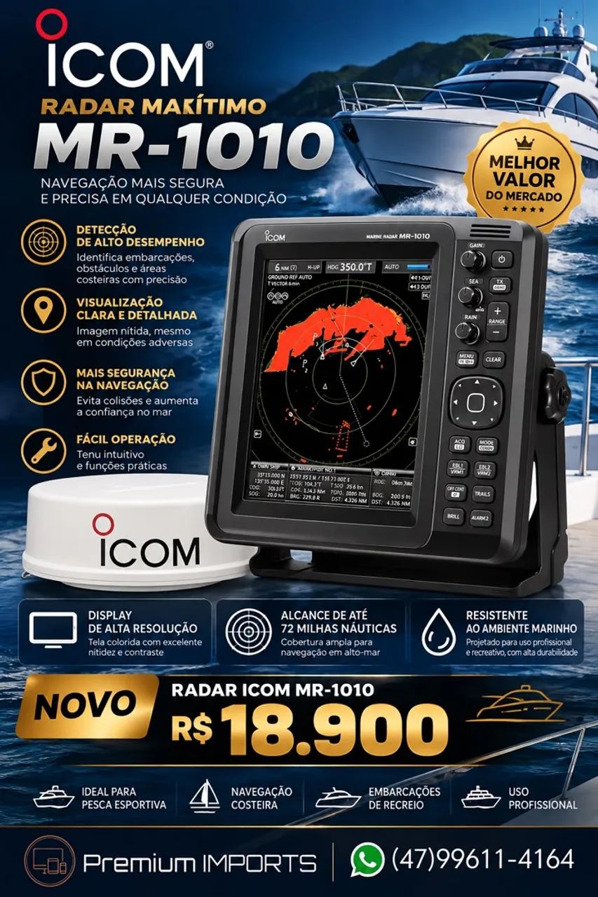 Radar Icom MR1010 