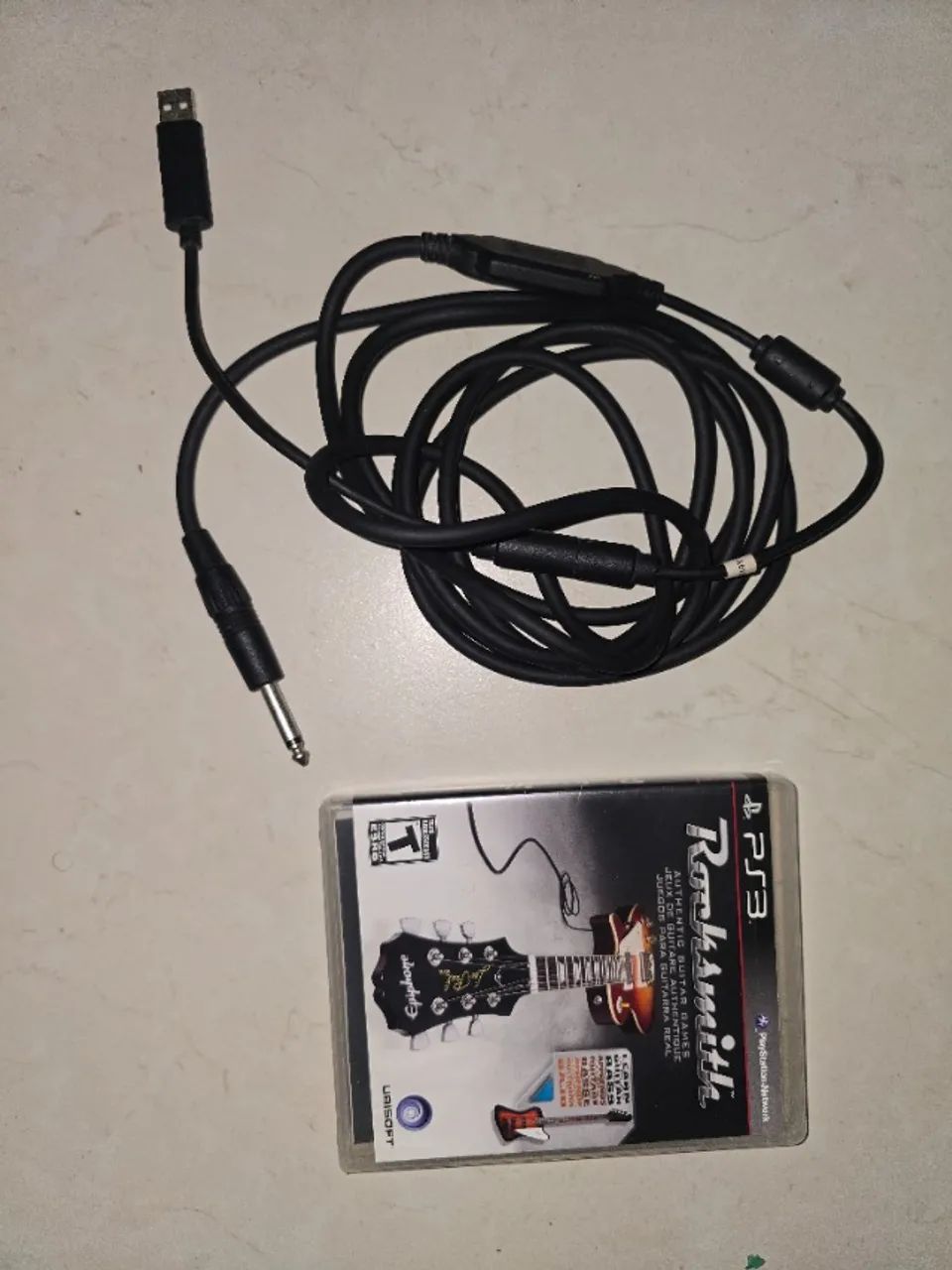Rock Smith com cabo para PS3