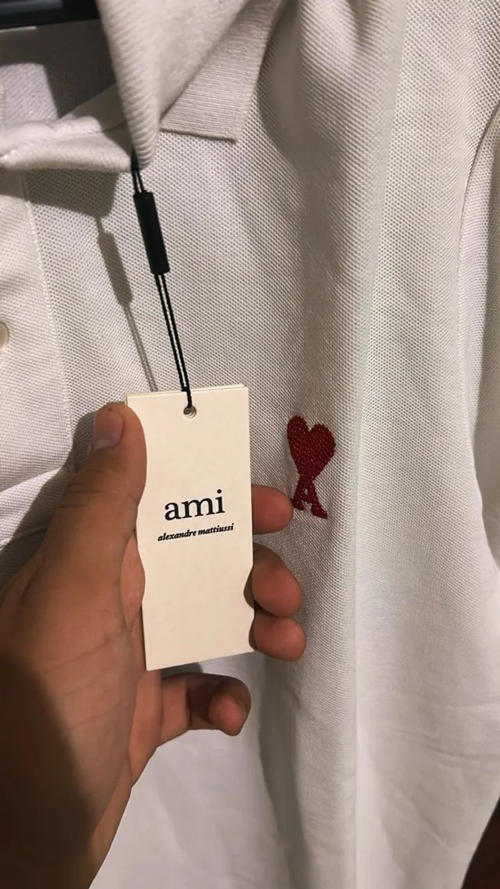 Camisa Polo Ami Paris  - Foto 2