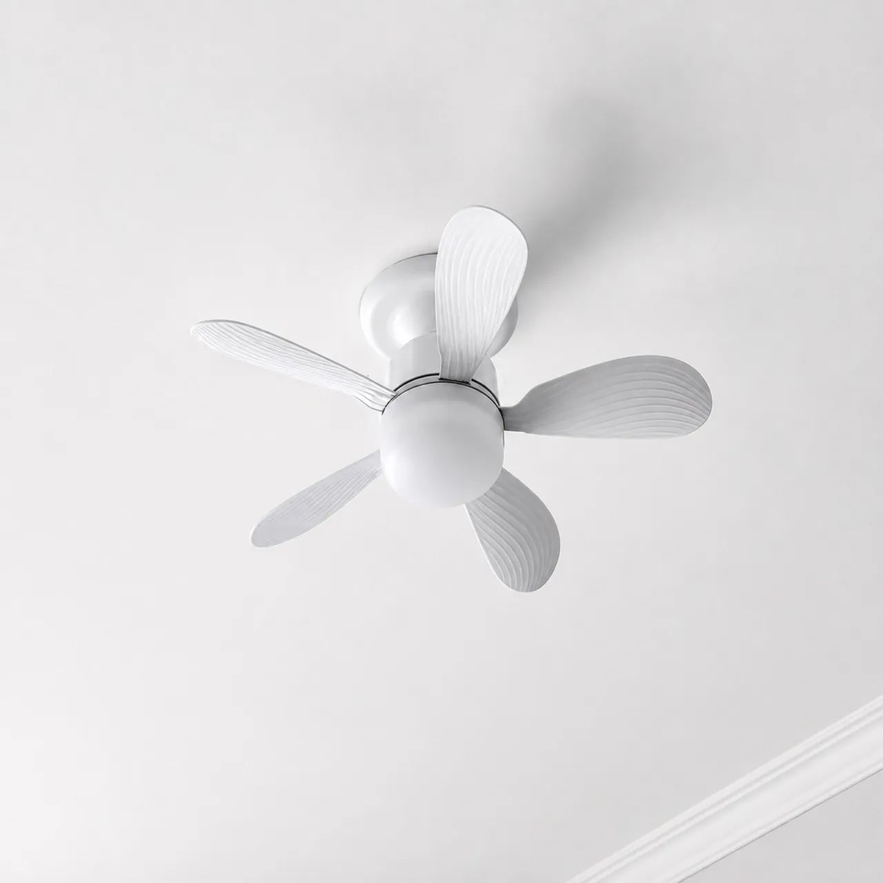 Ventilador de Teto LED E27 5 Pás com Controle Remoto - Foto 5