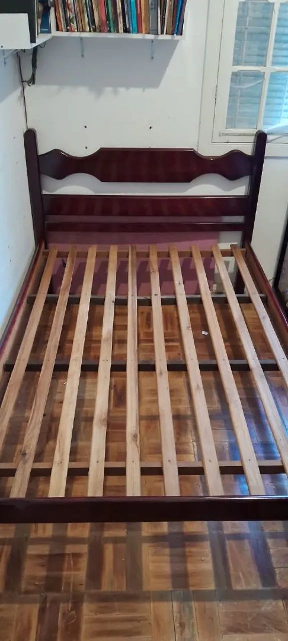 Cama viúva madeira