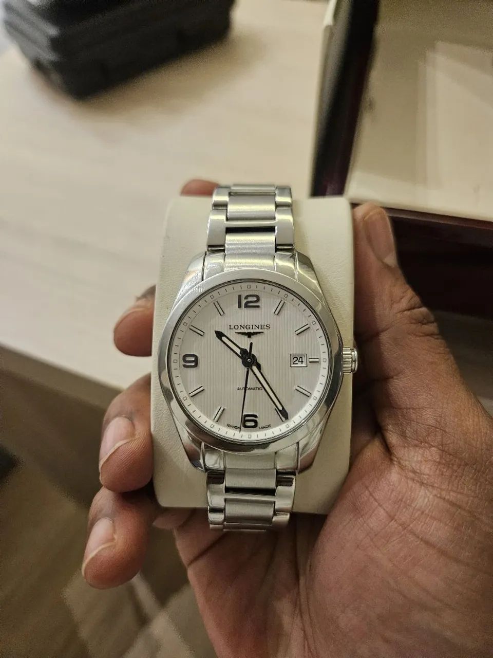 Relógio Longines Conquest Automatic 41mm - Completo (Full Set)