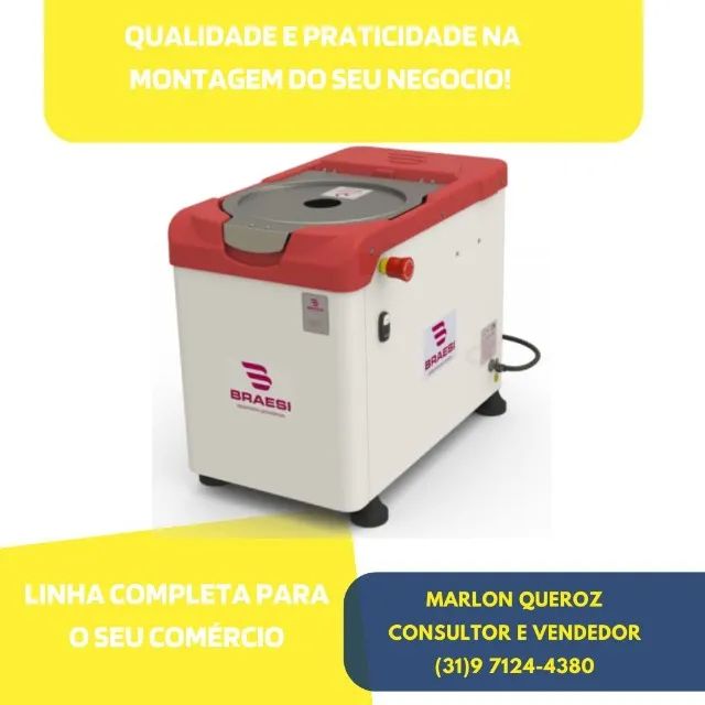 Amassadeira 15 KG Rápida Braesi 220v
