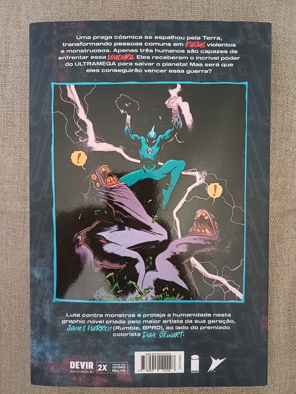 Hq Ultramega - ed. Devir - James Harren e Dave Stewart - Foto 3