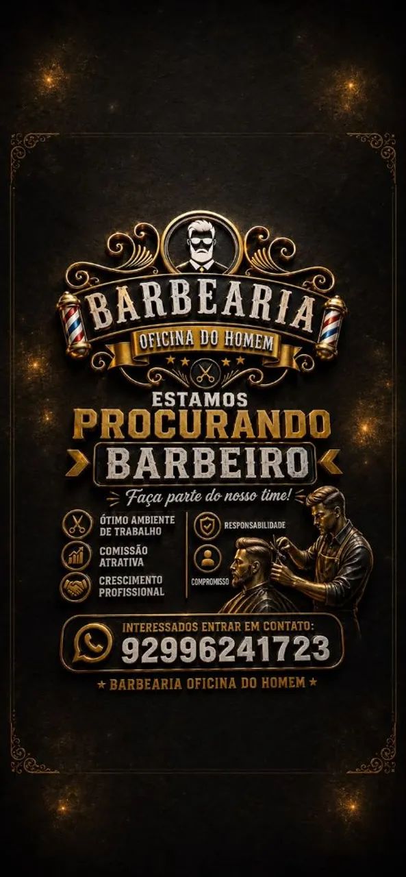 Procuro barbeiro 