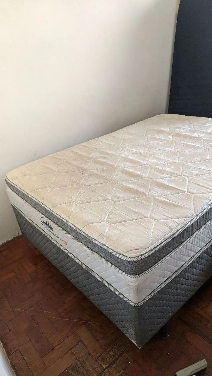 Cama de casal gubbio conjugado de molas - Foto 2