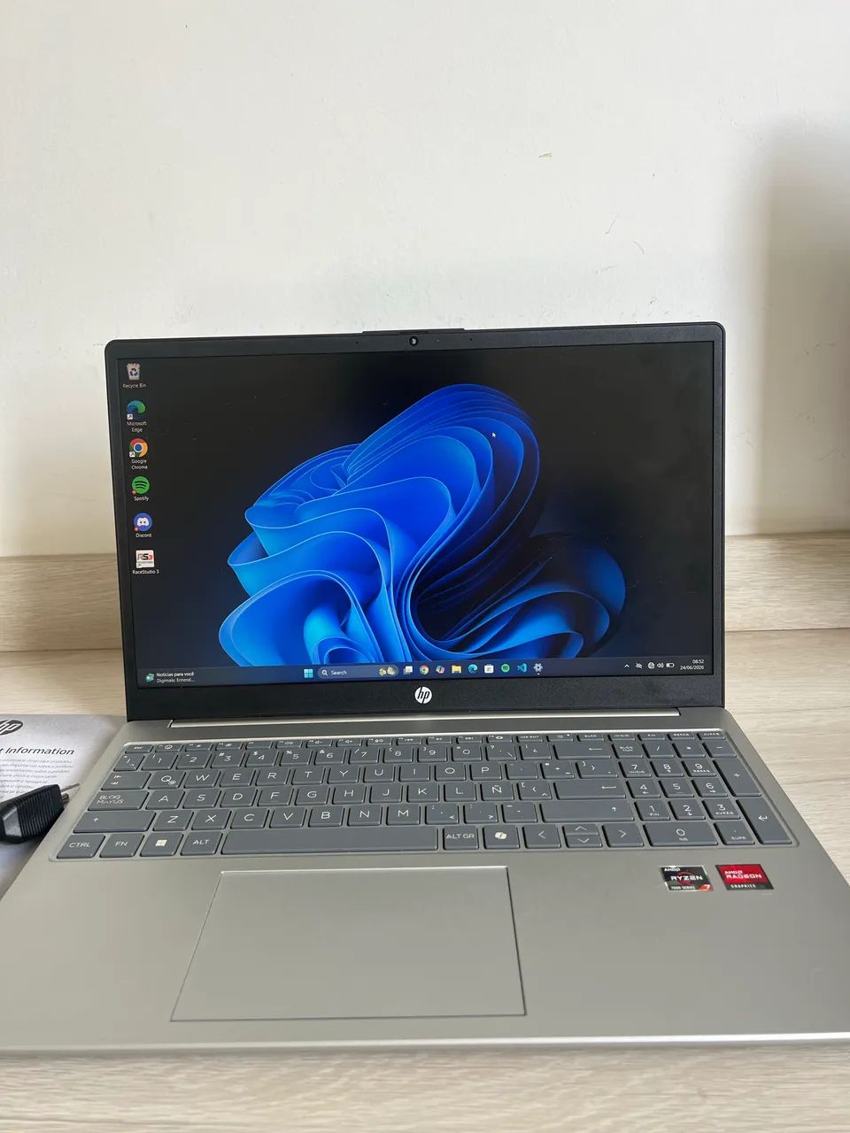 Notebook HP Ryzen 7 16gb ram - 1TB SSD - Foto 4