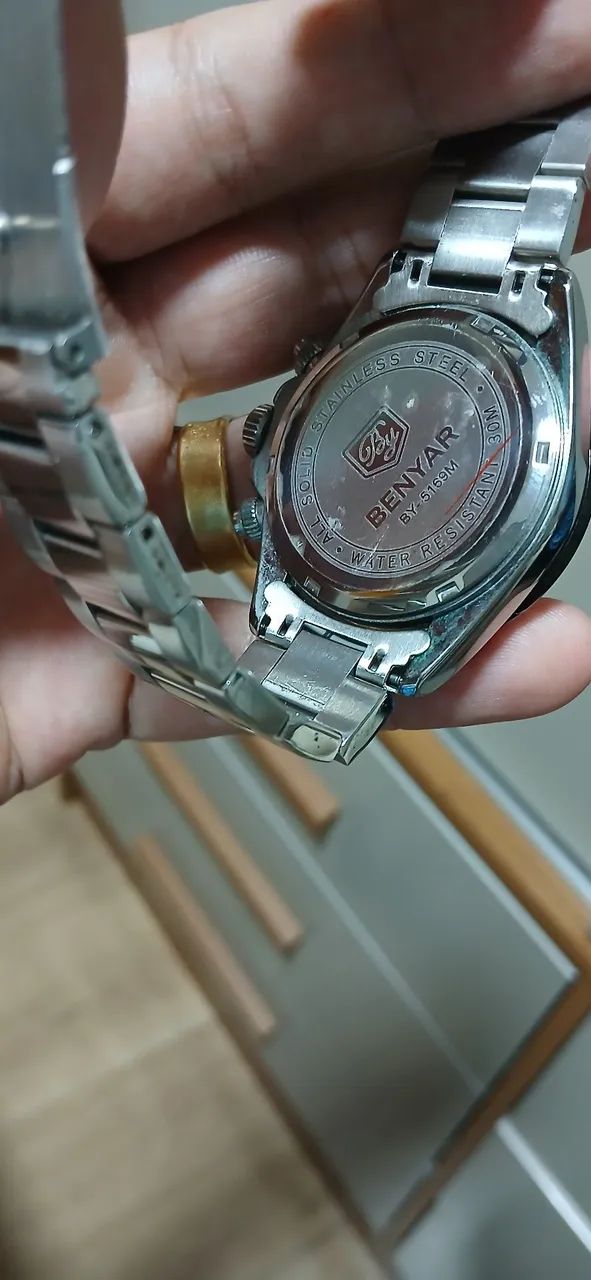 Relógio Benyar Chronograph Panda - Foto 3