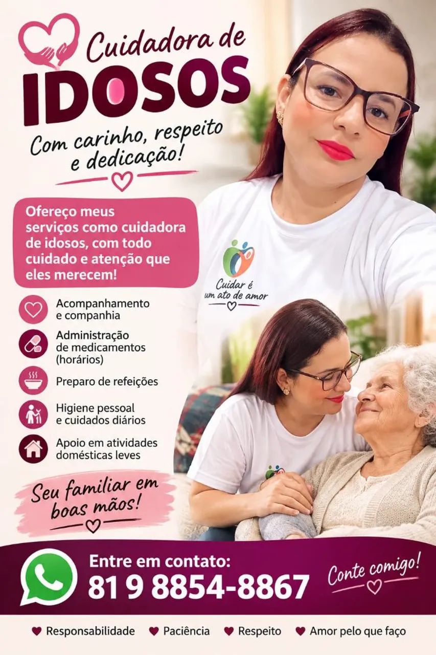 Cuidadora de idoso 
