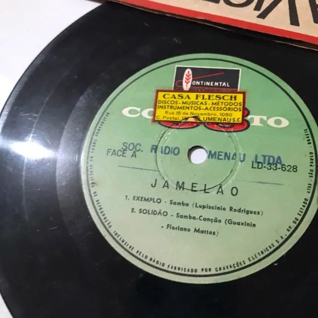 Jamelão + Nerino Silva - 2 compactos vinil samba raiz - Foto 2
