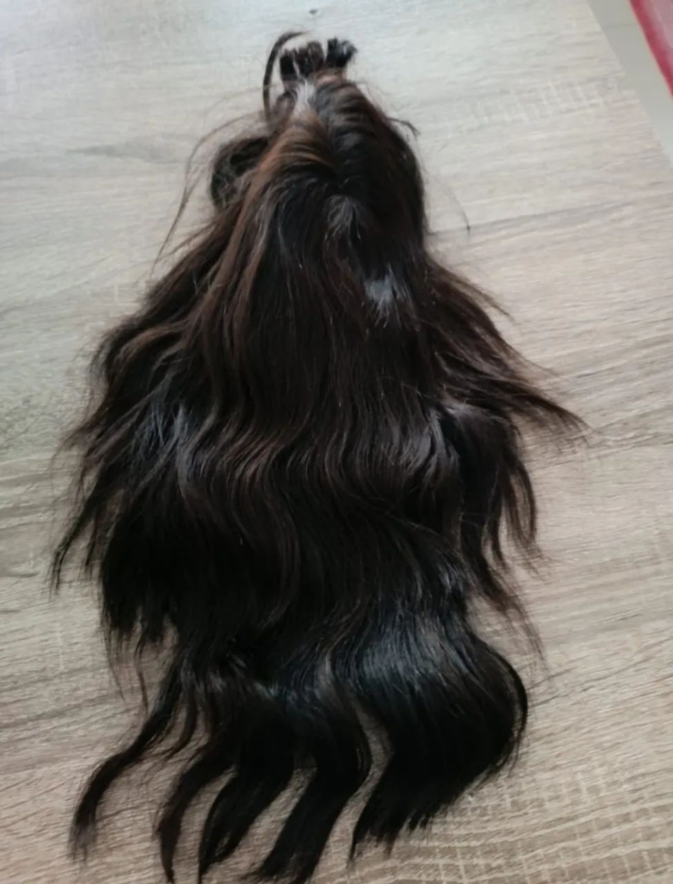 Cabelo humano na tela  - Foto 3
