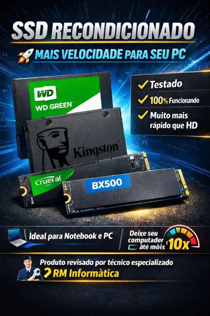 Upgrade seu desktop e notebook 