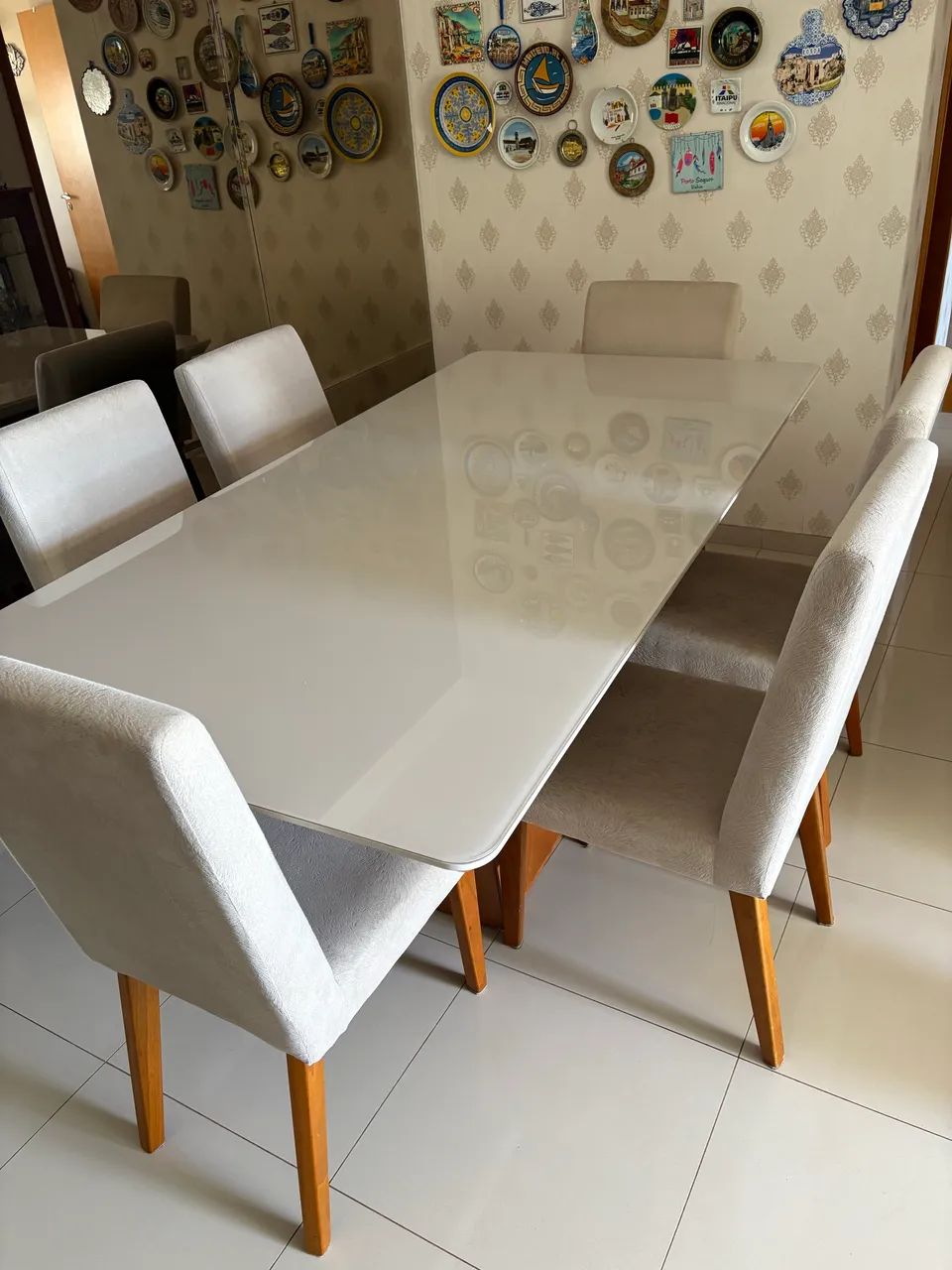 Mesa de jantar linda e elegante  - Foto 4