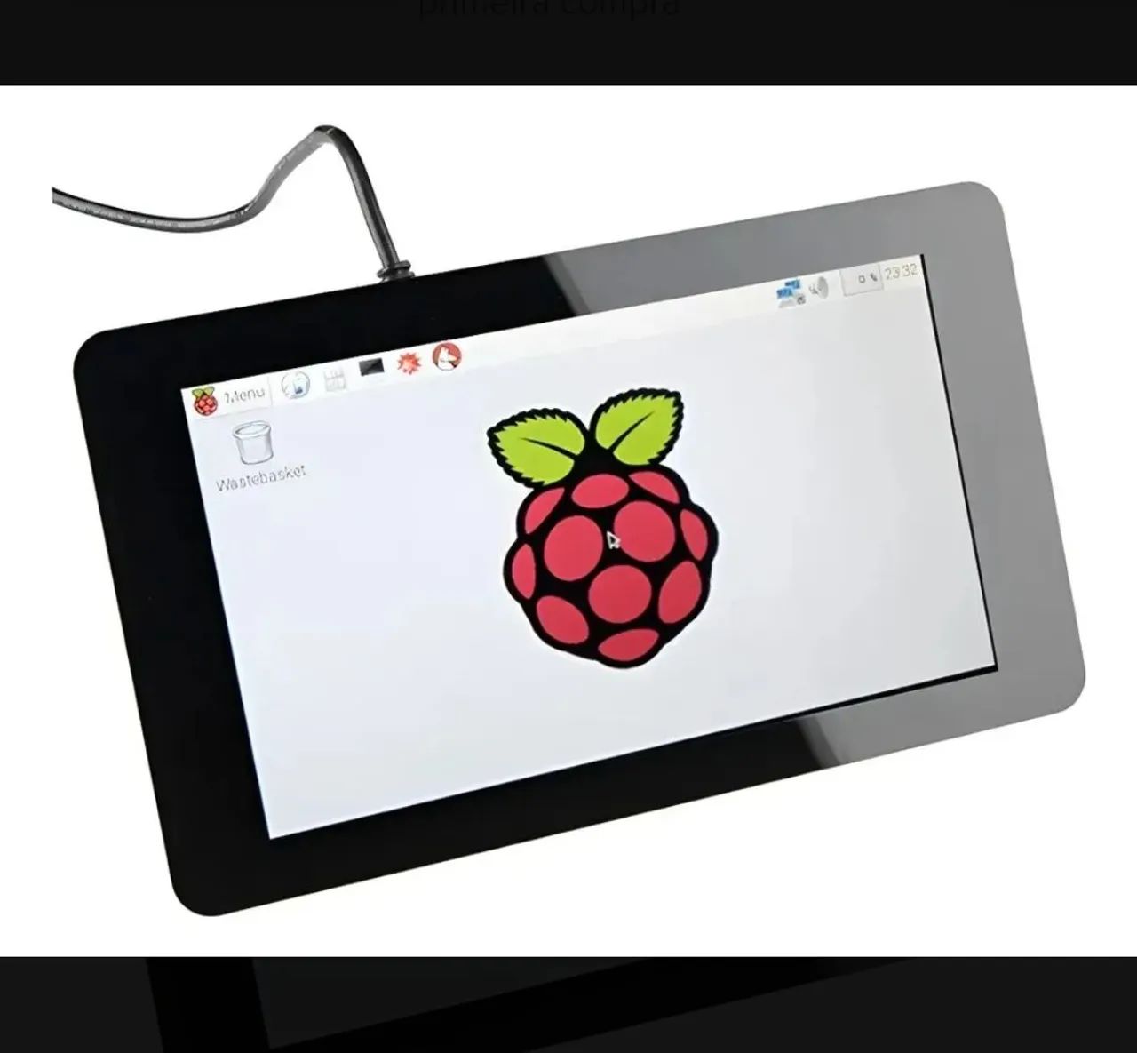 Tela Raspberry Touch de 7 Polegadas 
