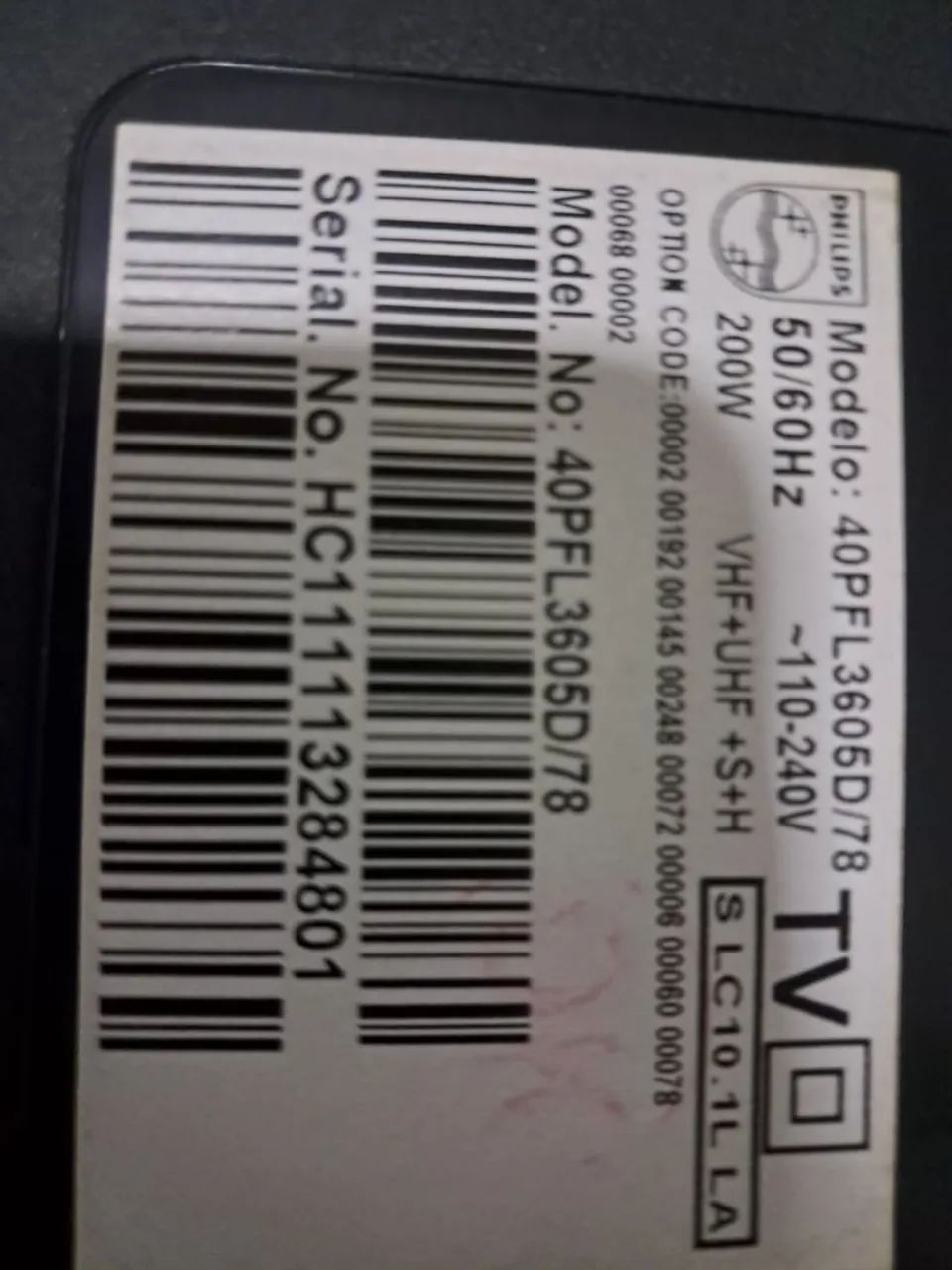 Vendo tv 50 polegadas com pequeno defeito na tela mais funciona normalmente ..9 - Foto 2