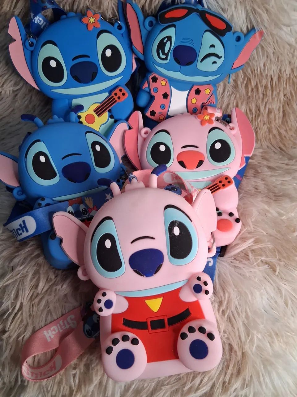 Bolsinha stitch com alça 