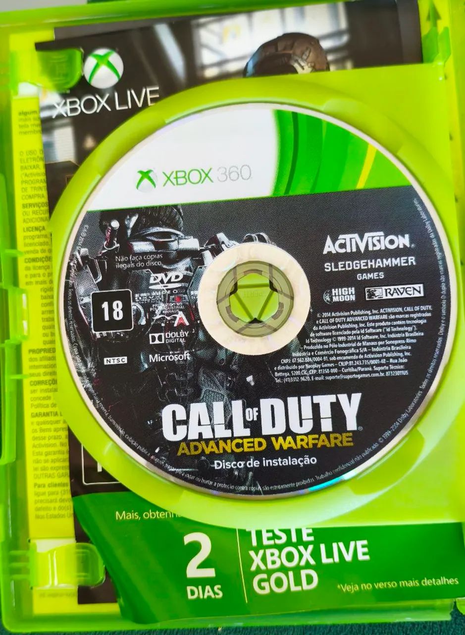 JOGOS XBOX 360 