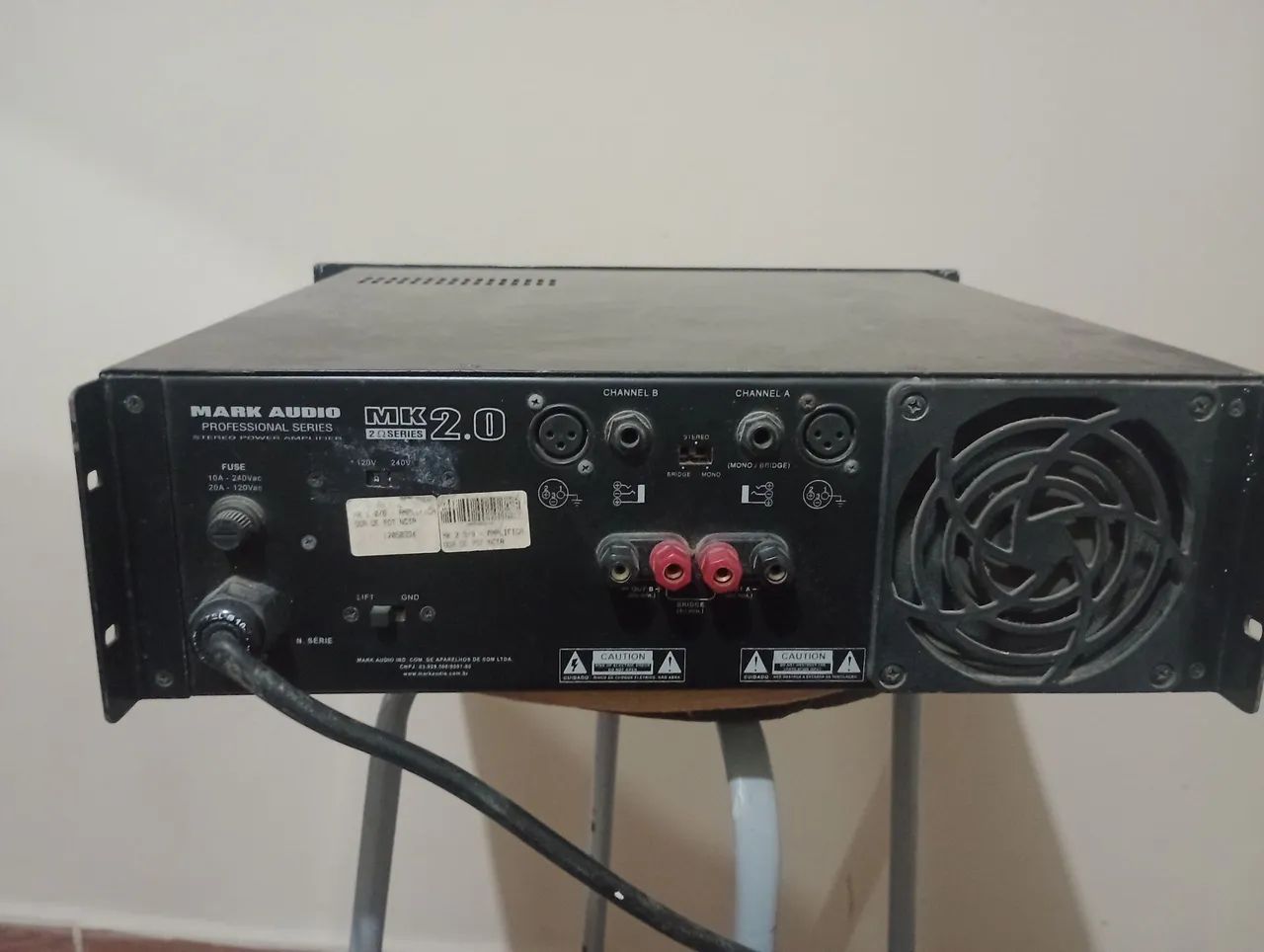 Amplificador Mark  áudio Mk2.0-funcionando - Foto 4