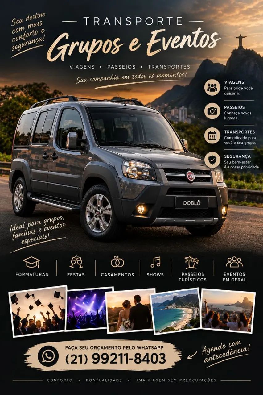 Viagens, Passeios e Transporte 