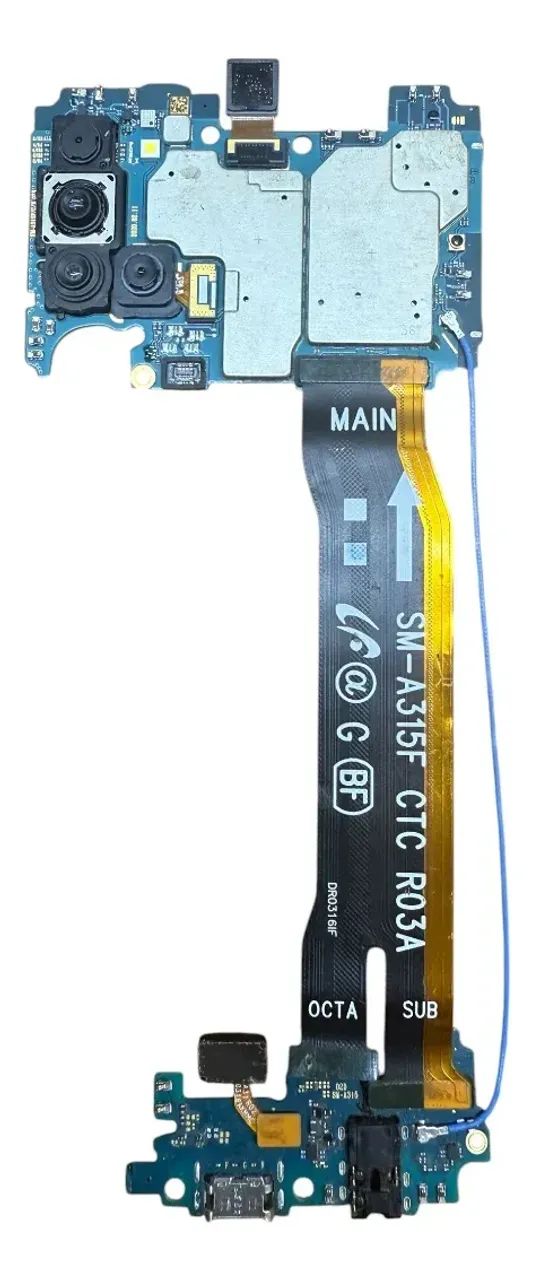Placa-mãe Samsung A31 128 Gb Com Câmeras 100% Funcionando (Usado) - Foto 2