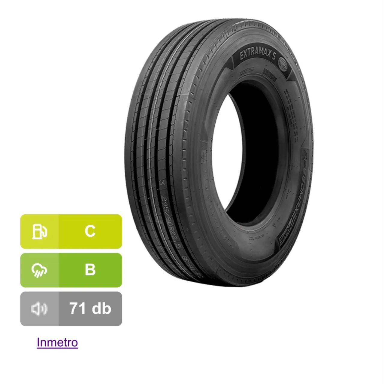 Pneu Speedmax Prime Aro 22.5 Extramax S 295/80R22.5 152/148M 18 Lonas - Foto 2