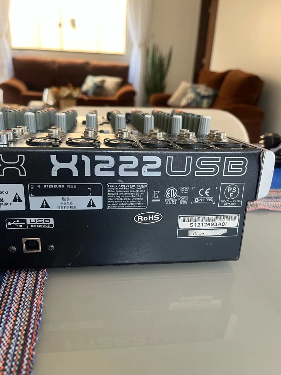 Mesa de Som Xenyx X1222USB Behringer - Foto 4