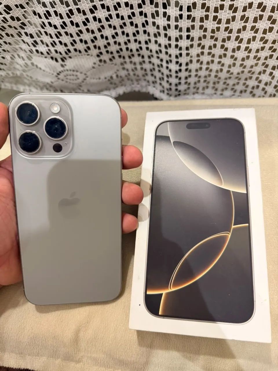 iPhone 16pro max 256gb de memória ( nunca trocado peça )  - Foto 2