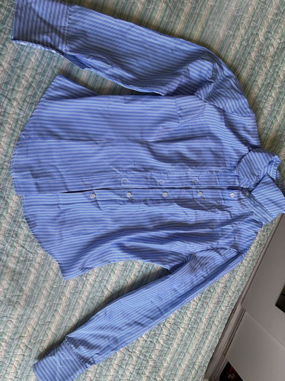 Blusa de manga comprida listrada