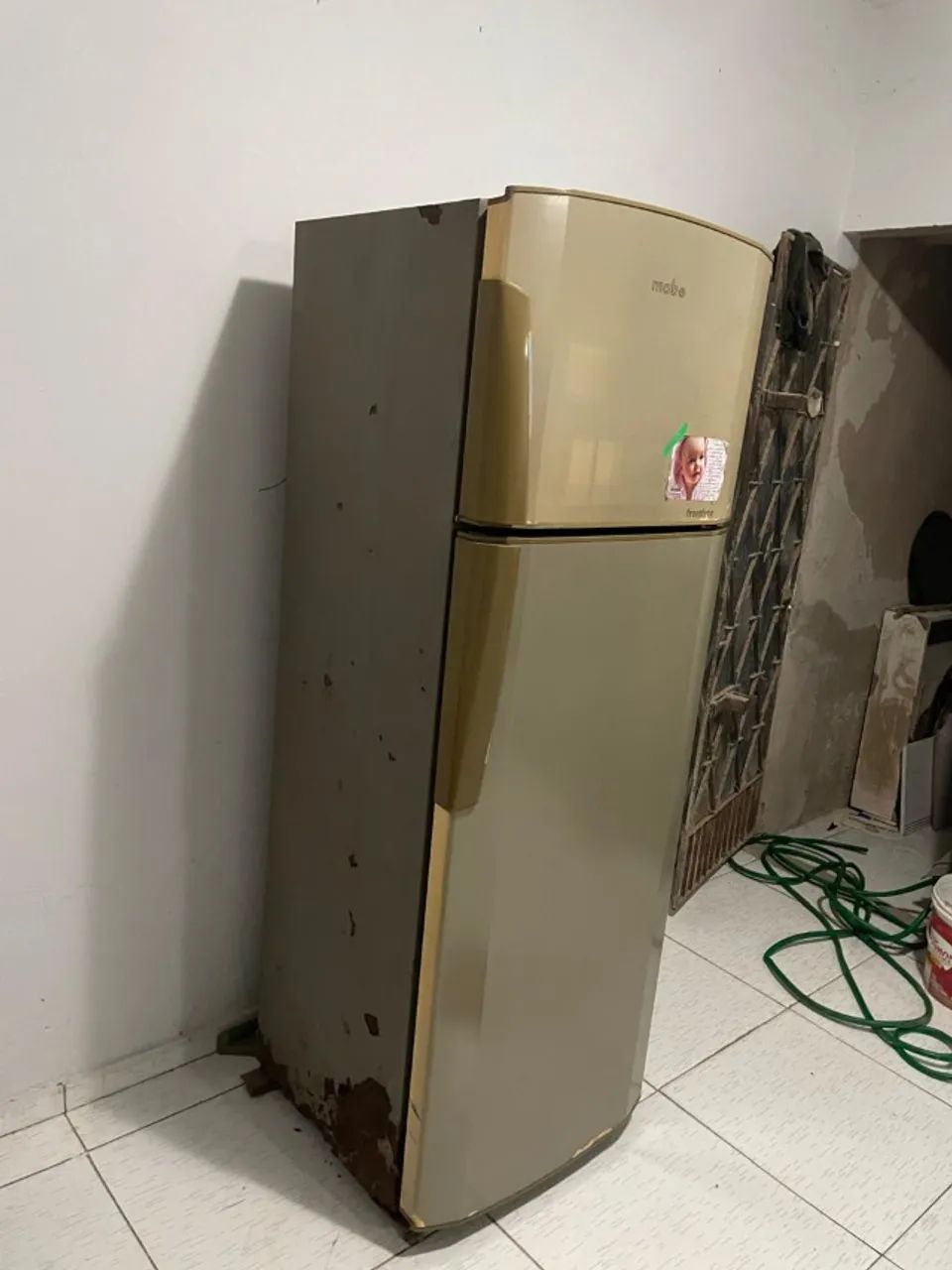 Geladeira + Microondas