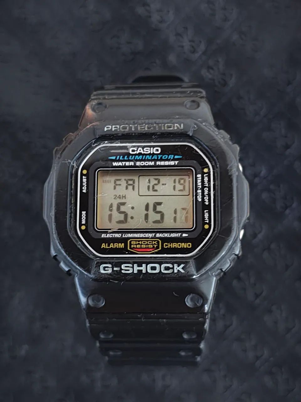 Relógio Digital Masculino G-SHOCK da CASIO DW-5600E-1VDF - Foto 5