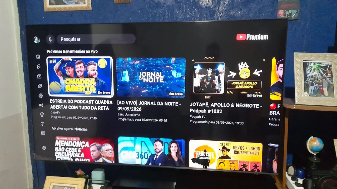 Smart Tv Samsung (QN65Q70D) QLED, "65" Polegadas, 4k Ultra Hd , [120HZ NATIVO] NOTAFISCAL - Foto 5