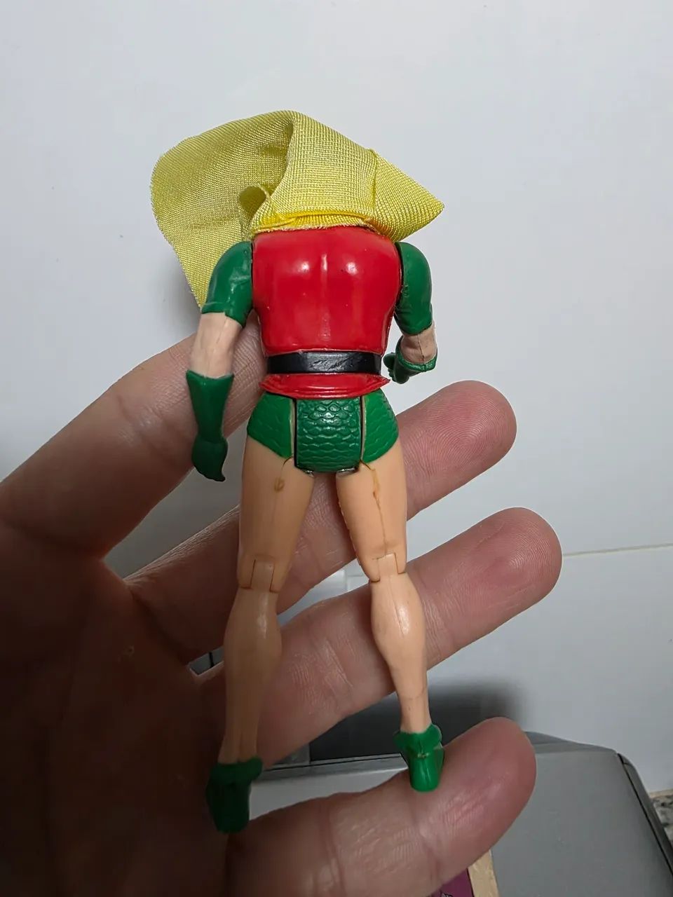 Boneco Robin Super Powers Completo + comic anos 80 - Foto 5