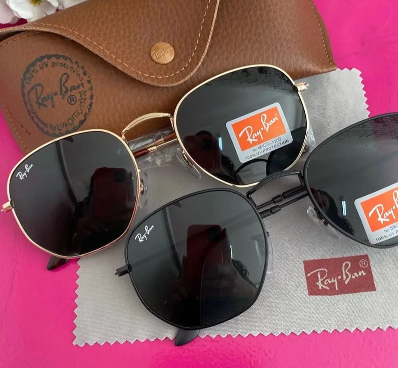 Óculos Hexagonal RayBan - Foto 3