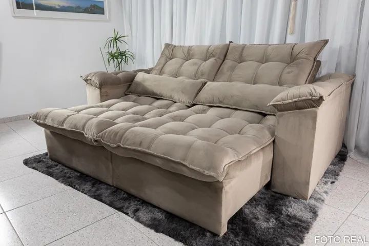 Sof á maldivas reclinável 2,50m - Foto 2