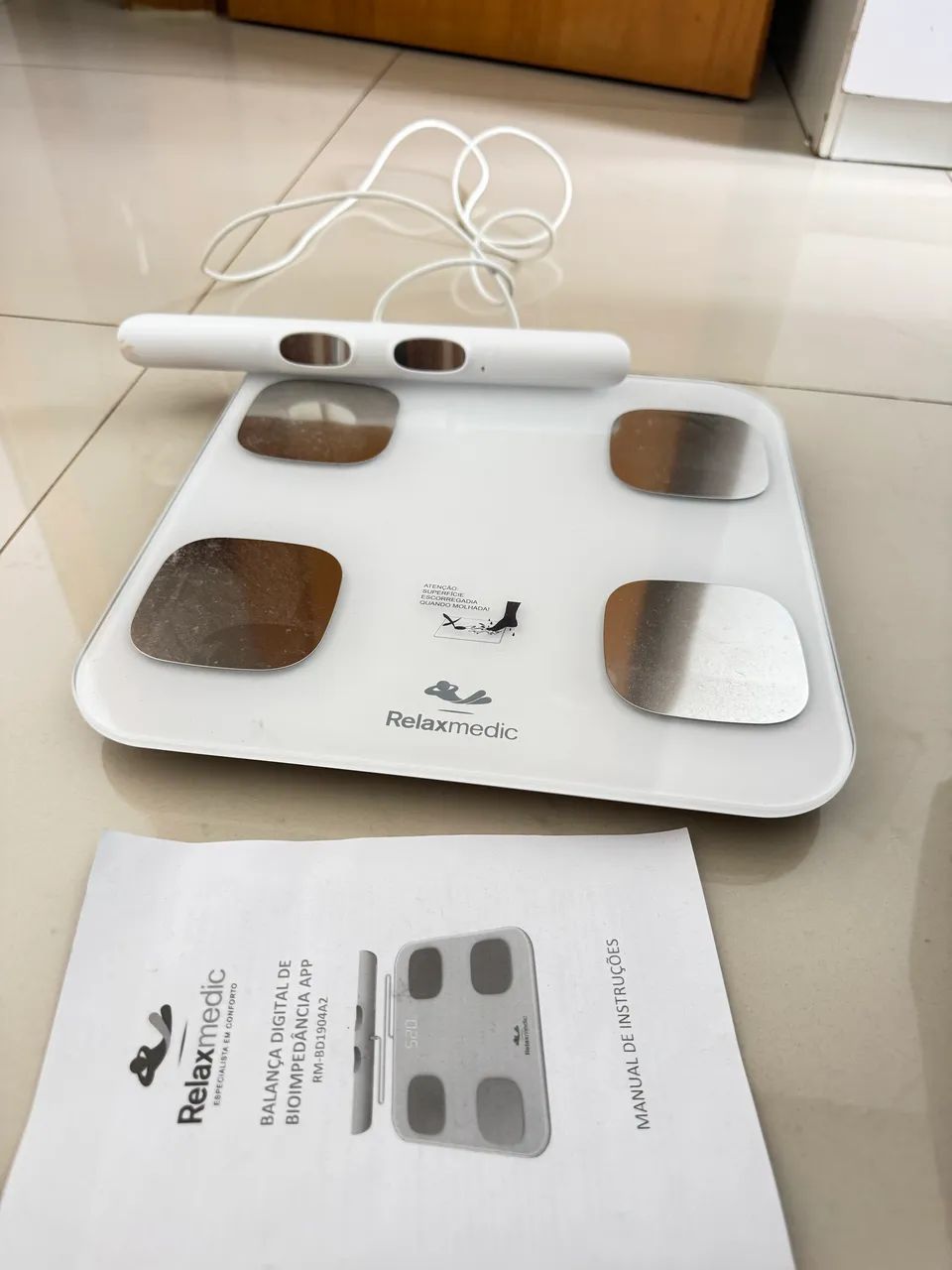 Balança de Bioimpedância Relaxmedic  - Foto 3