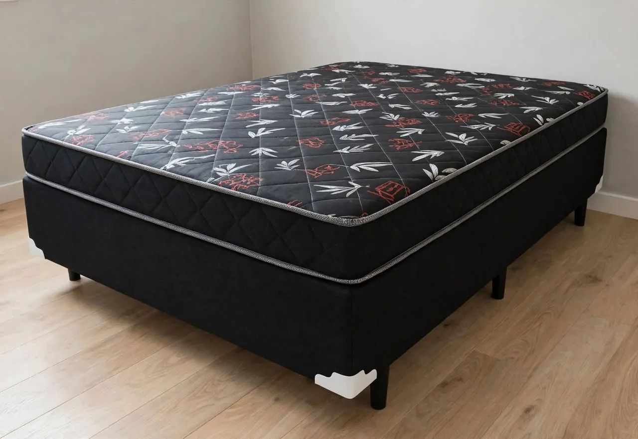 Da fábrica para o seu quarto: CAMA BOX DE CASAL 